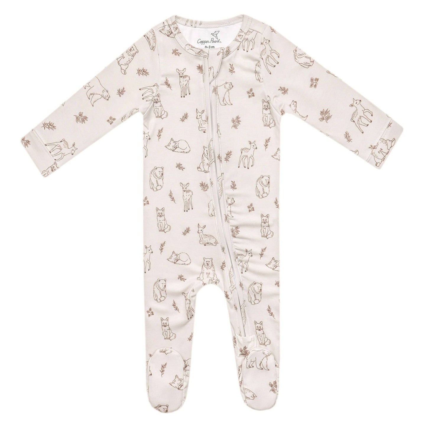 Zip-Up Footie Pajama - Dylan