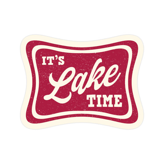 Lake Float Summer Boat Drink High Quality Vinyl Sticker