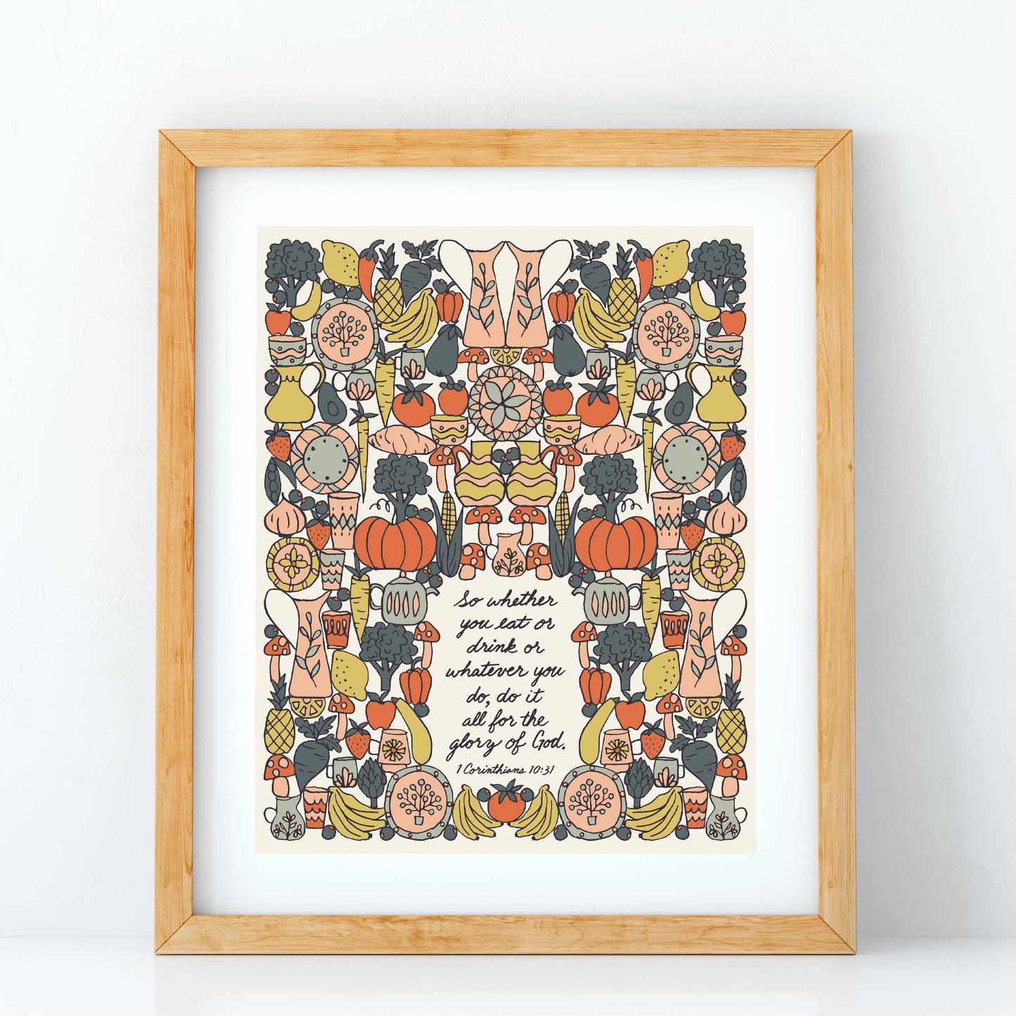 For the Glory of God Art Print