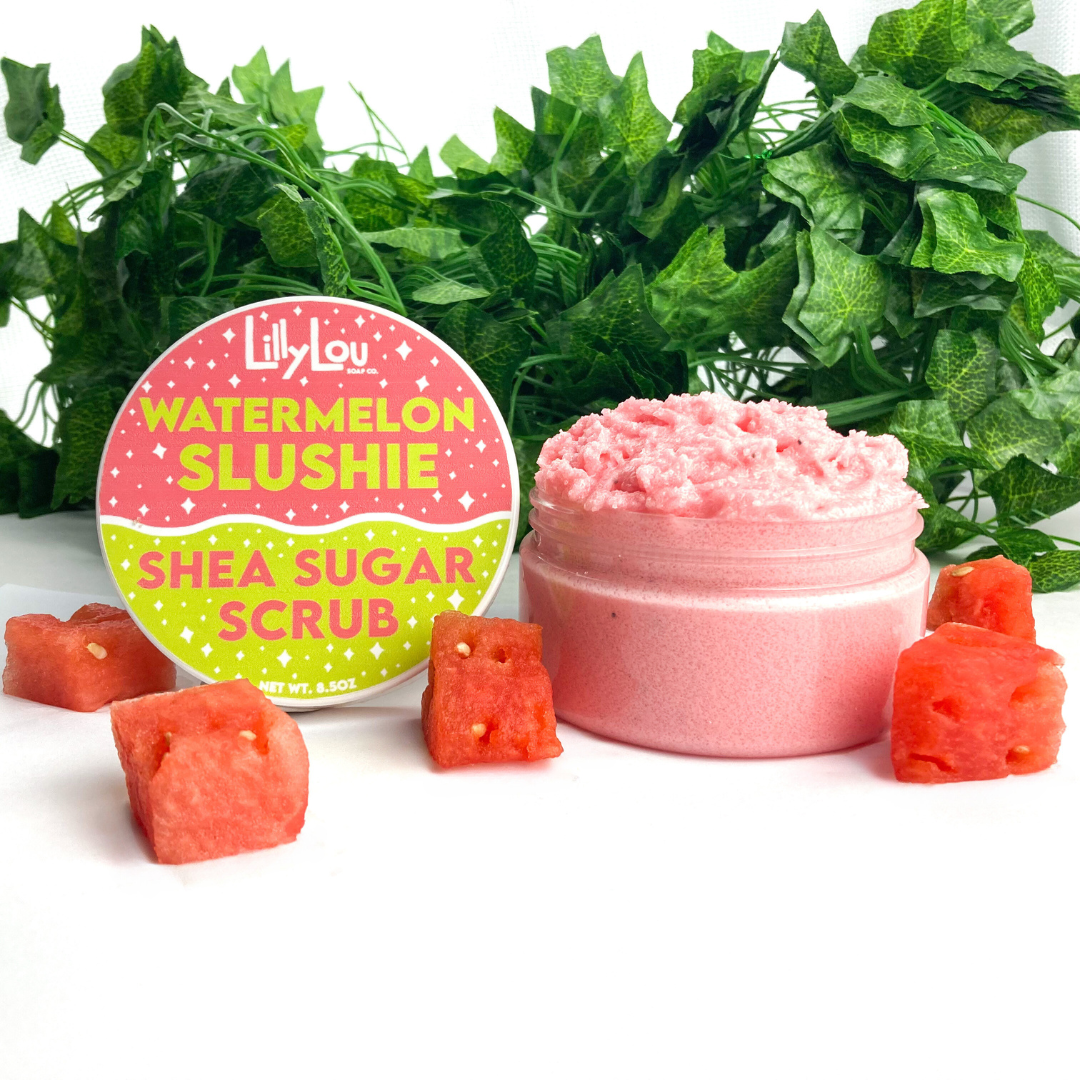 Watermelon Slushie Sugar Scrub | Exfoliating Body Scrub