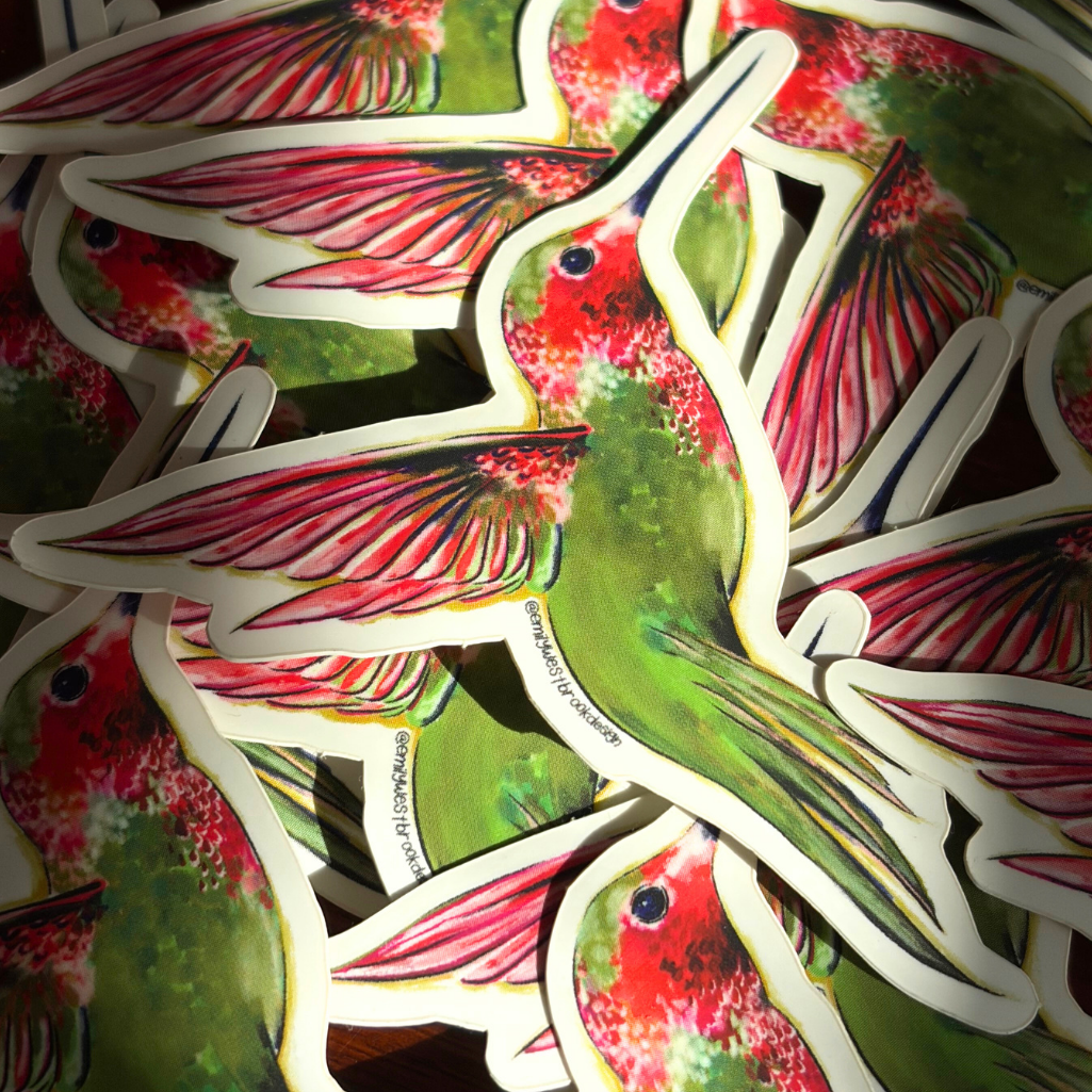 Hummingbird Sticker