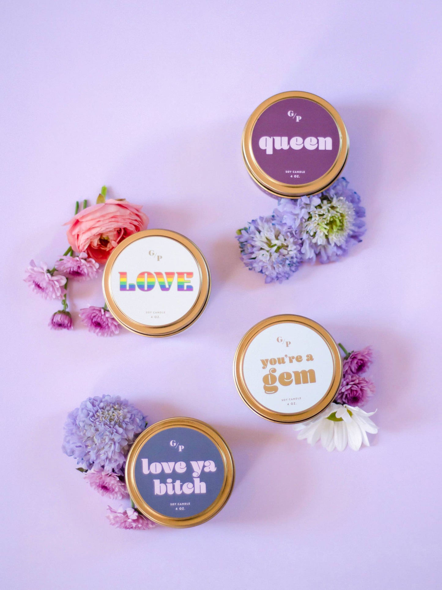 You're a Gem Just Because 4 oz. Candle Tin