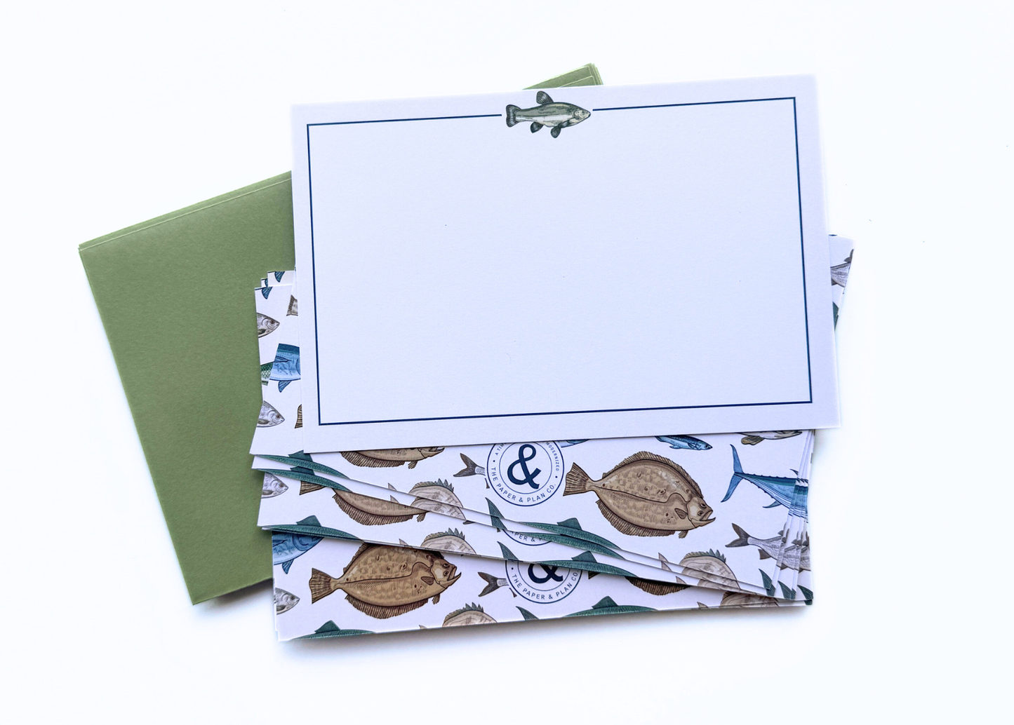 Gone Fishing Notecard Set