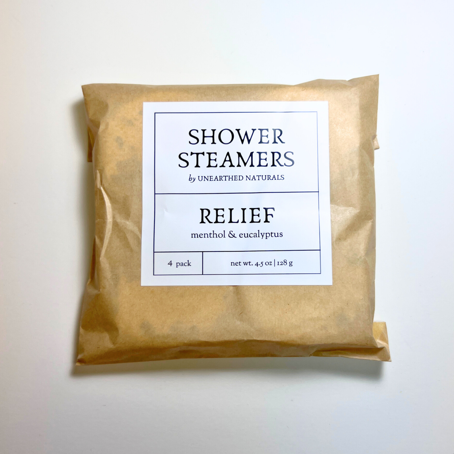 Relief Shower Steamers – 4 Pack | Menthol & Eucalyptus