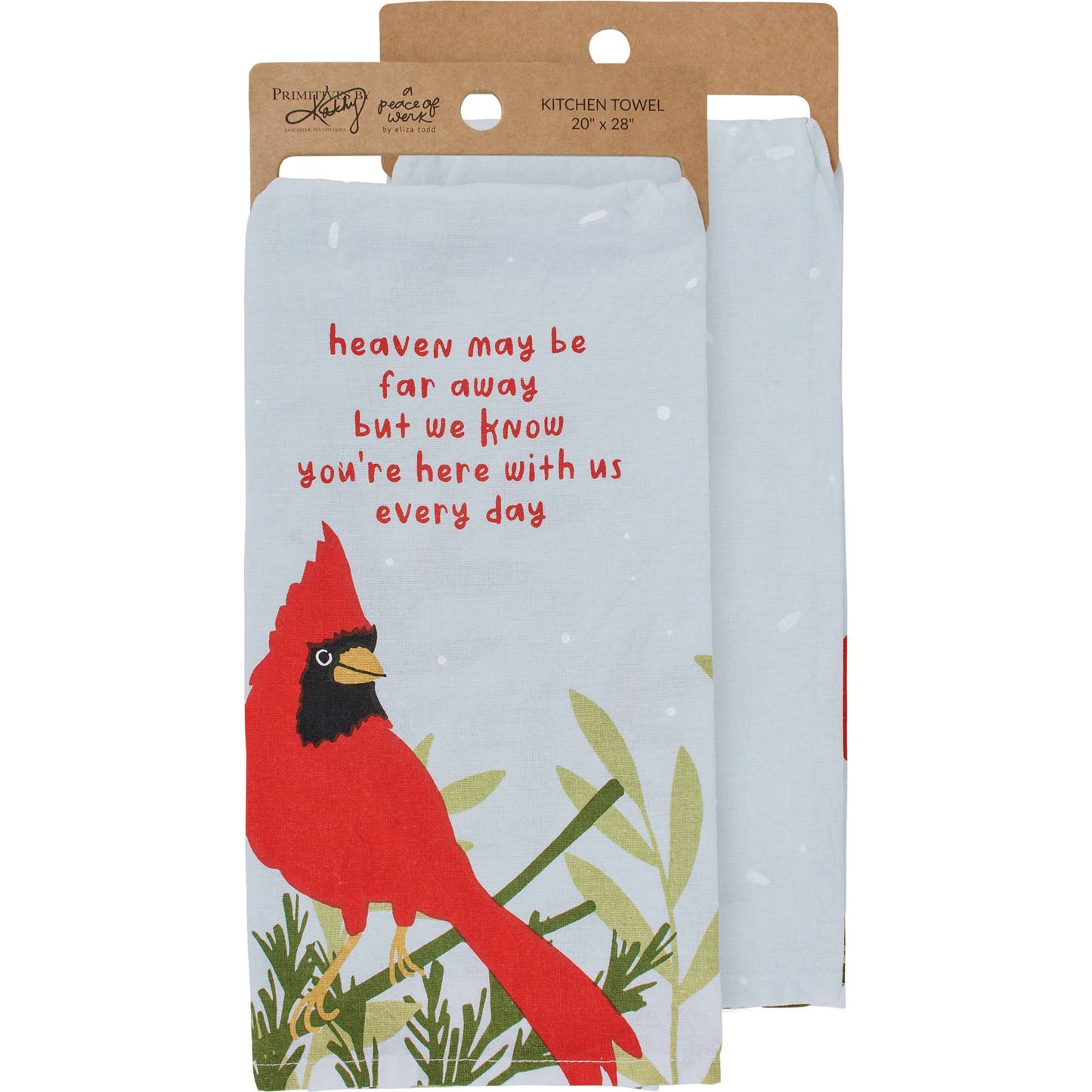 Here With Us Every Day Kitchen Towel
