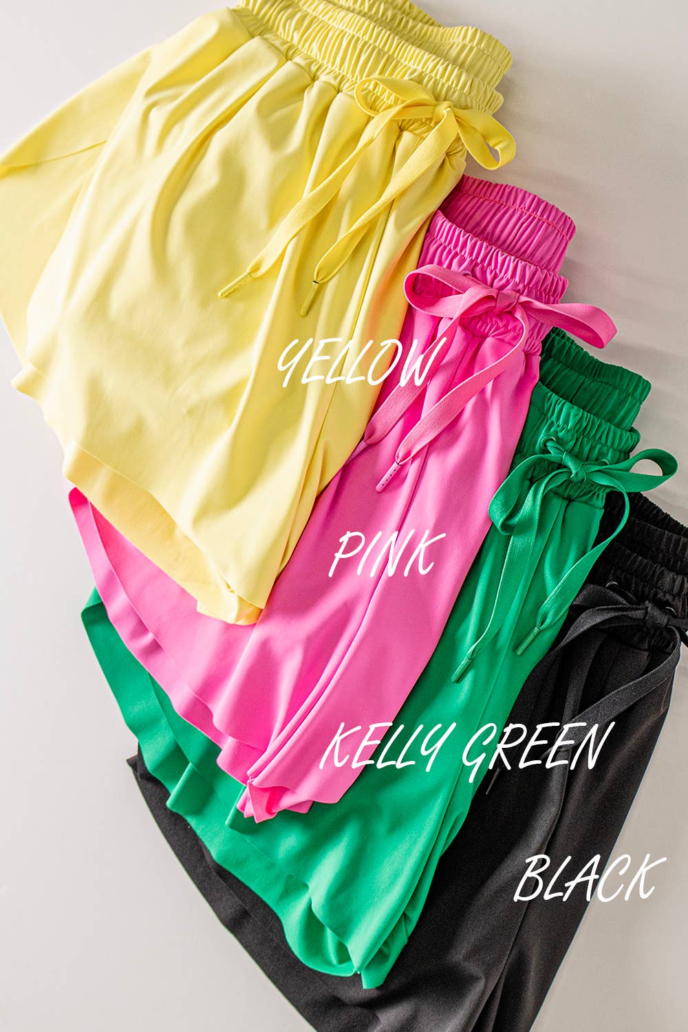 Side Overlap Activewear Shorts W/ Shorts Lining