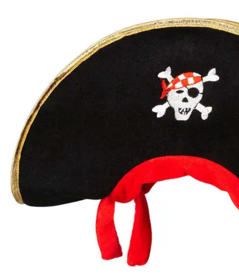 Simon pirate hat  - Costume Accessory for Kids - Carnival & Festive Use