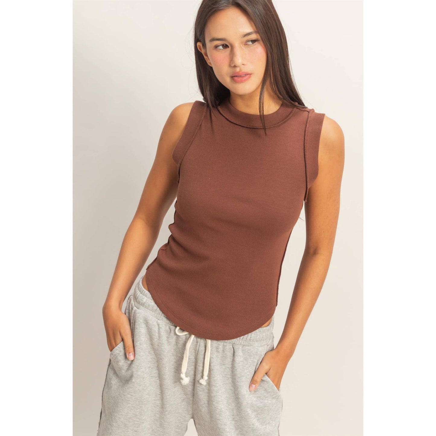 Seam Detail Tank Top