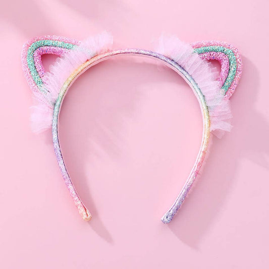 Glitter Headband - Meow Magic