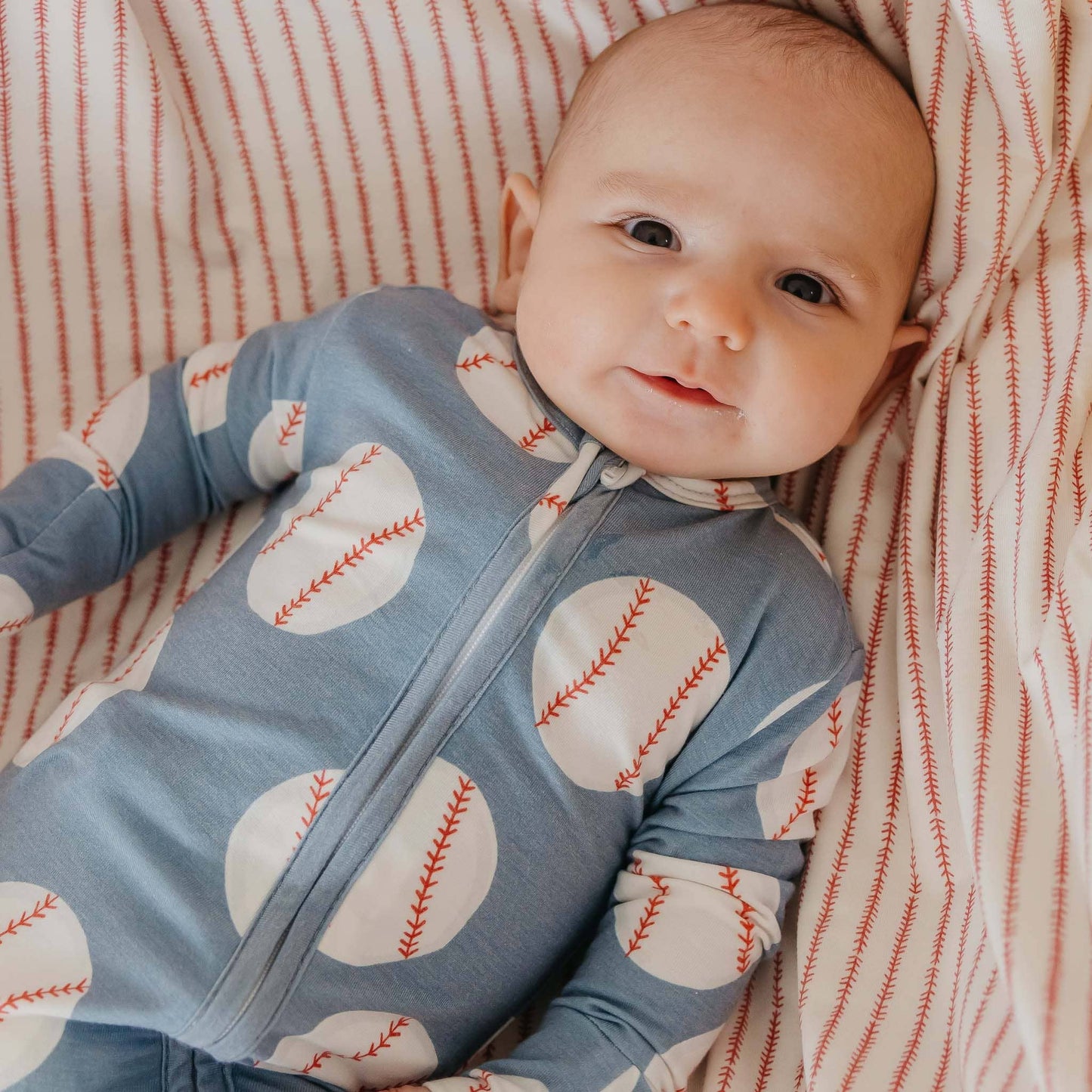 Convertible Zip-Up Footie Pajama - Slugger