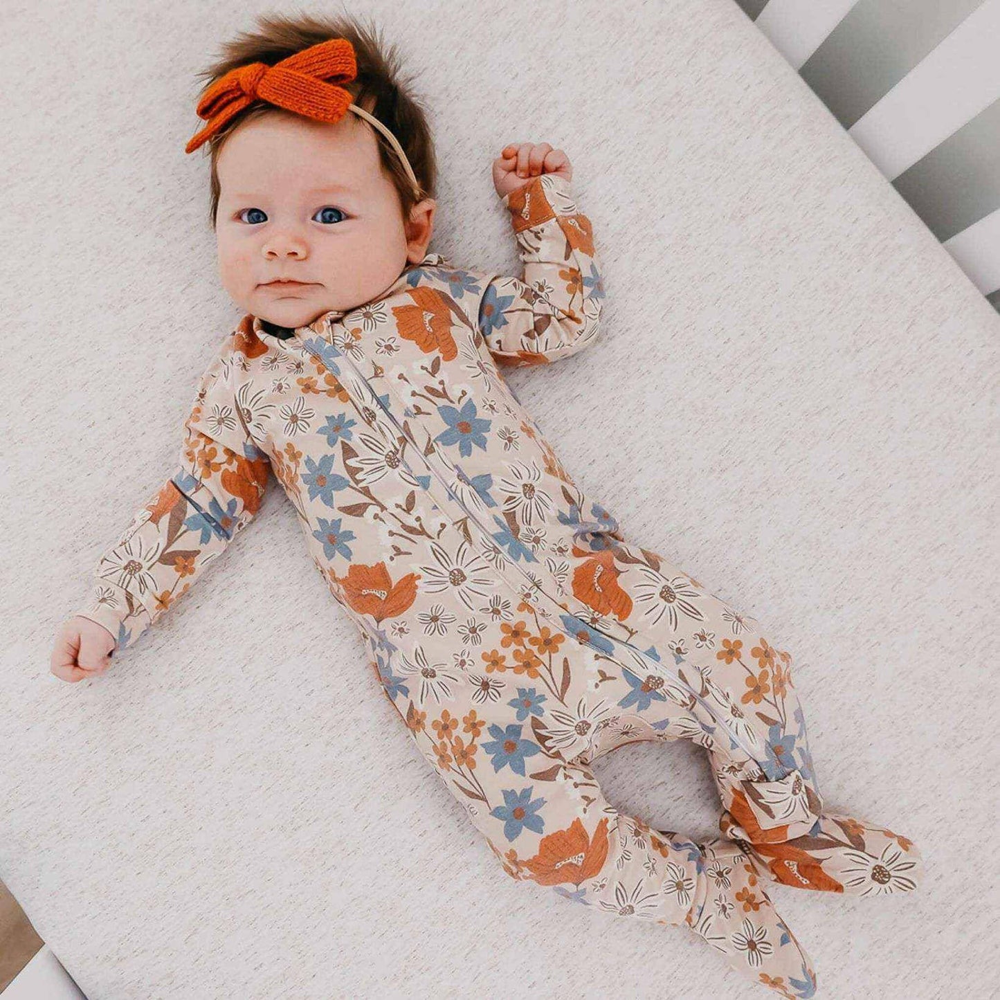 Zip-Up Footie Pajama - Eden