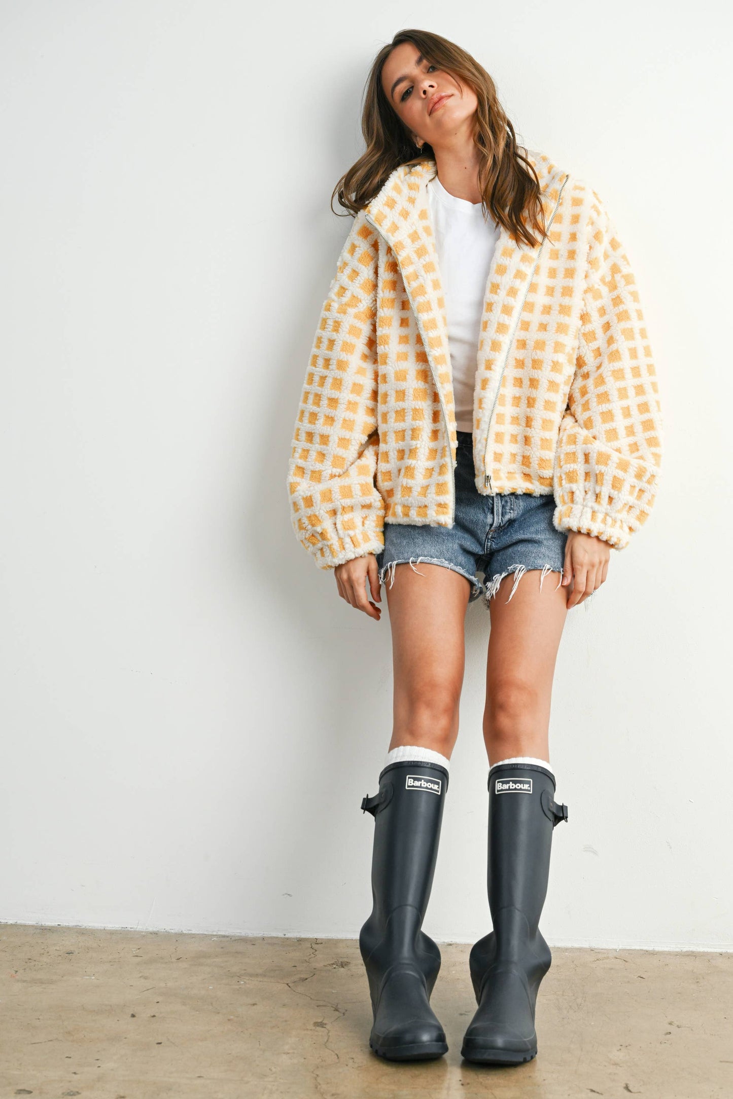 Fuzzy Sherpa Jacket