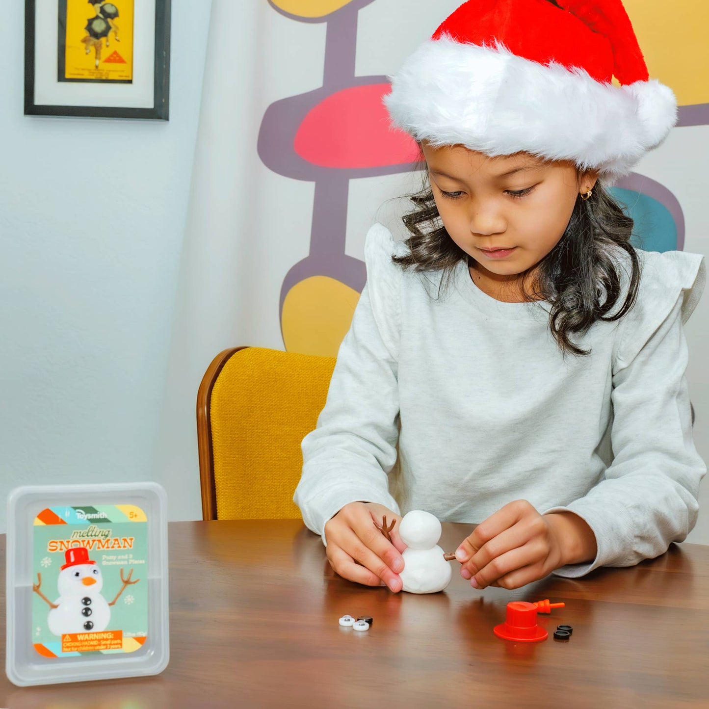 Melting Snowman Putty/Slime, Christmas, holiday