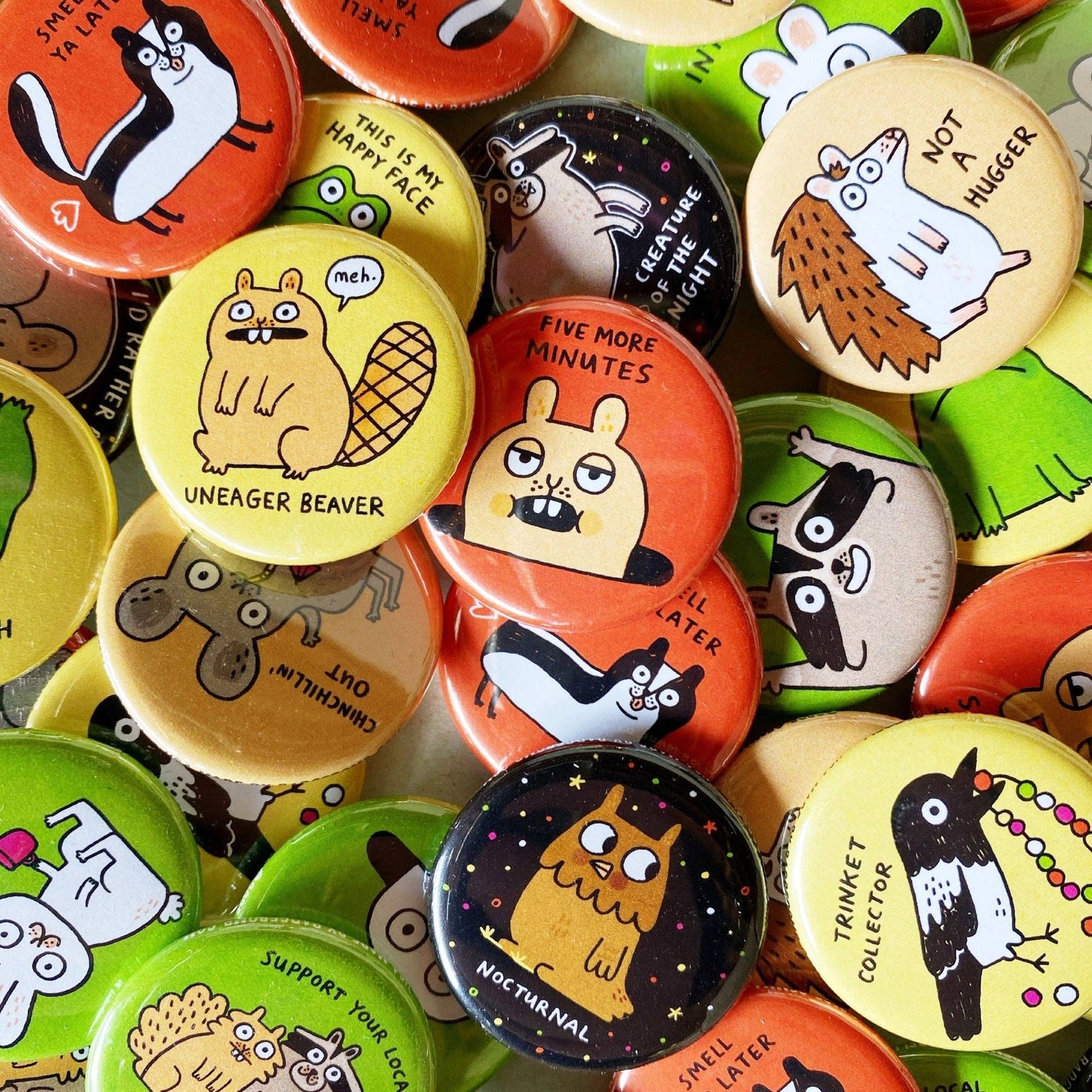 Critters 1.25" Button