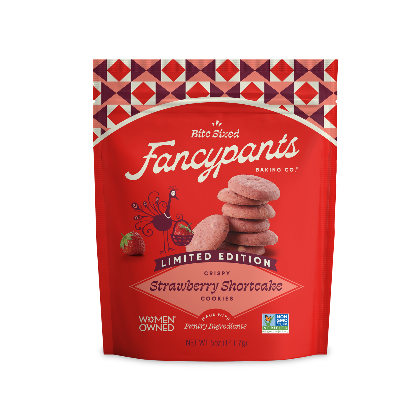 Strawberry Shortcake Cookies | Limited-Time Spring Flavor