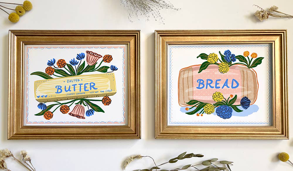 "Salted Butter" - 8" x 10" Giclée Art Print