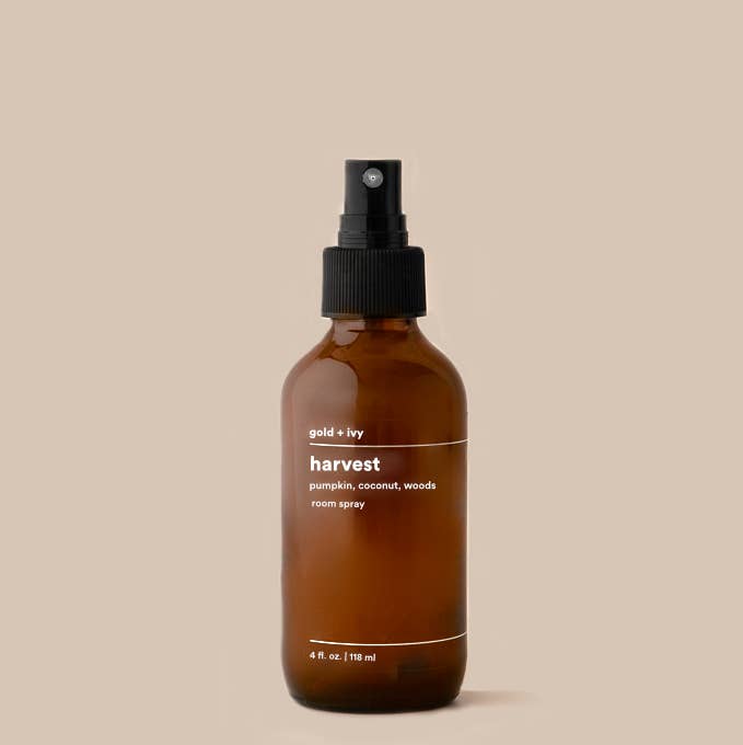 Harvest room spray - pumpkin, coconut, woods