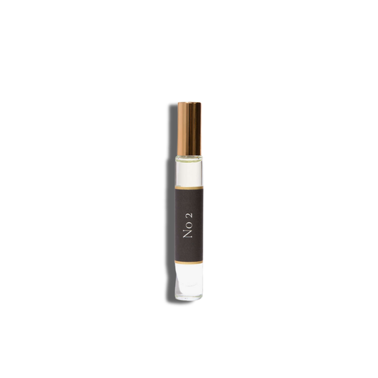 No 2 Roll On Perfume Oil - Amber, Saffron, Sandalwood Vanill