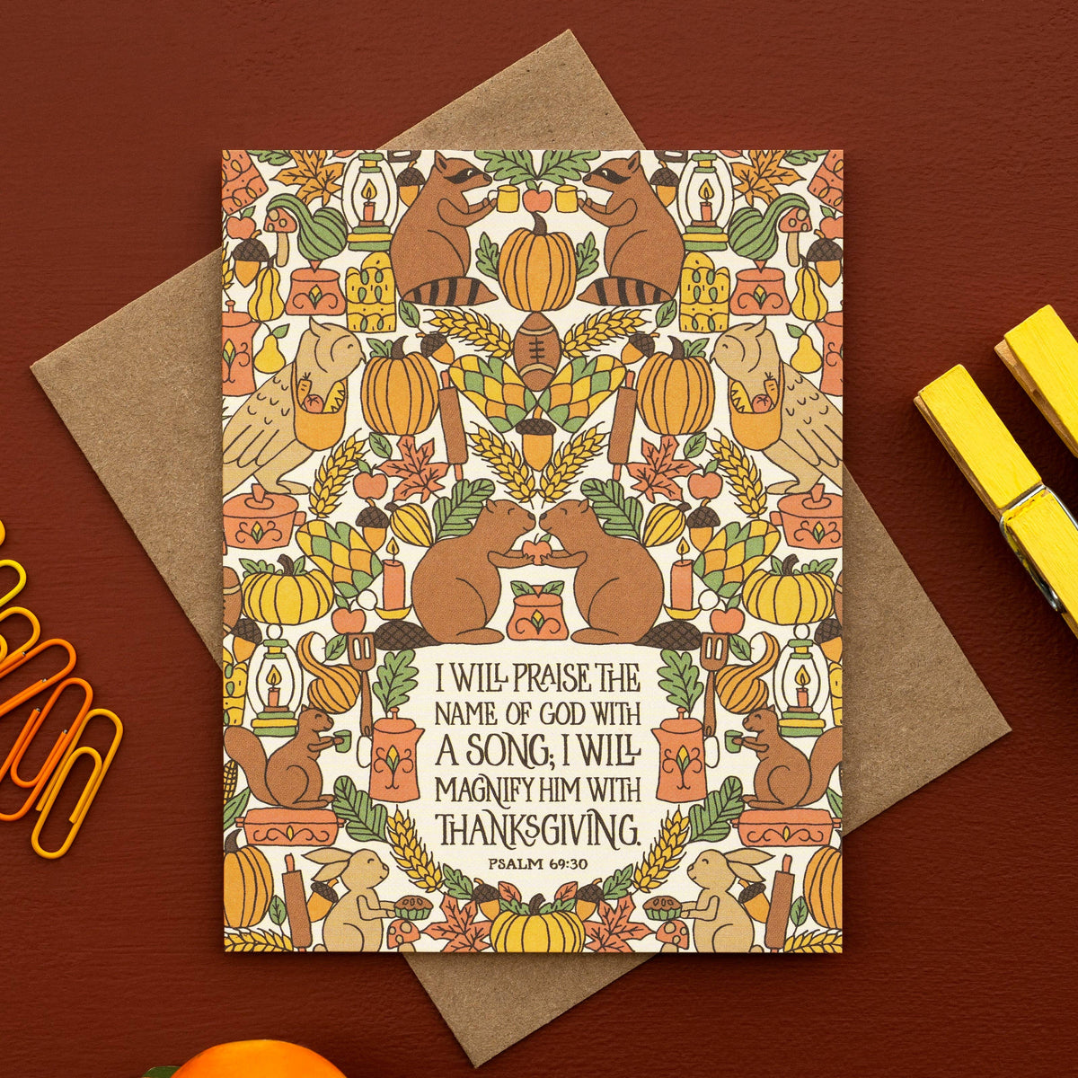 I Will Praise Greeting Card