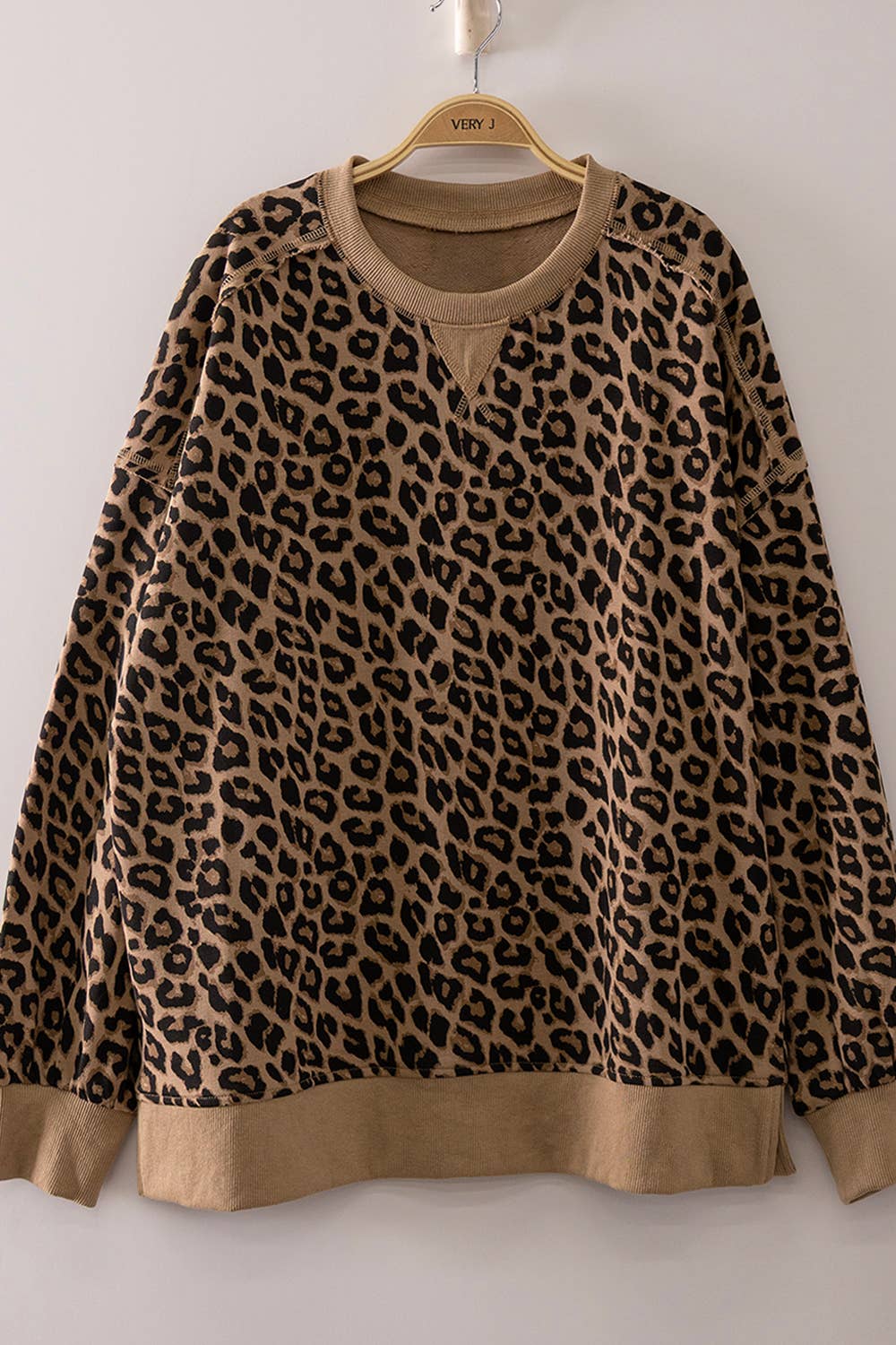 Printed Crew Neck Sweatshirt