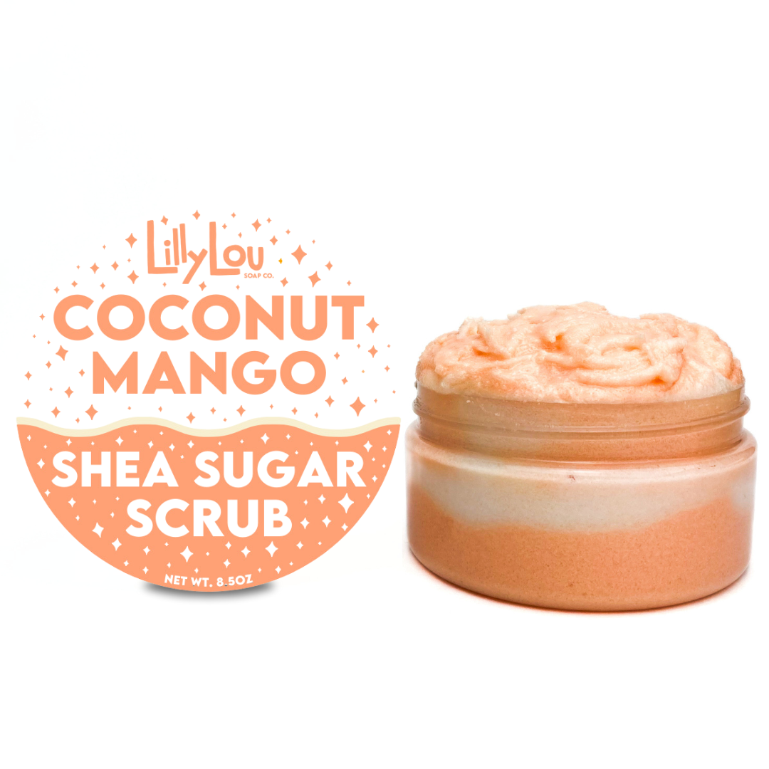 Coconut Mango Sugar Scrub | Exfoliating Body Scrub