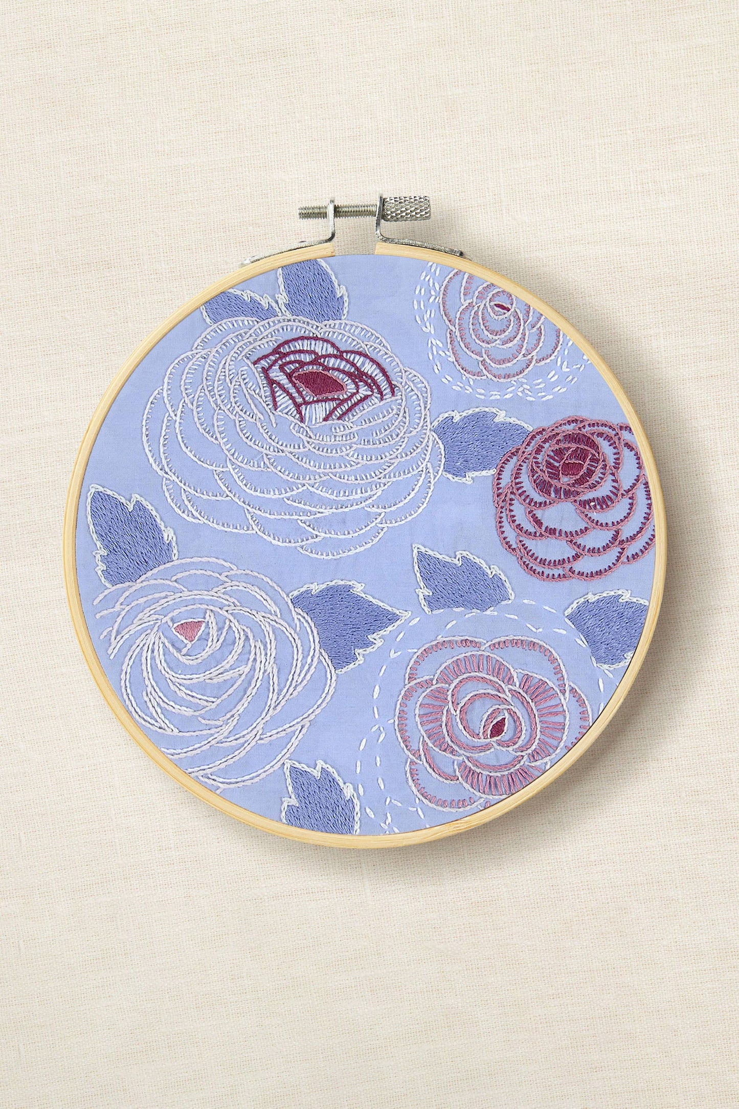 DMC Designer Embroidery Kit - Ranunculus