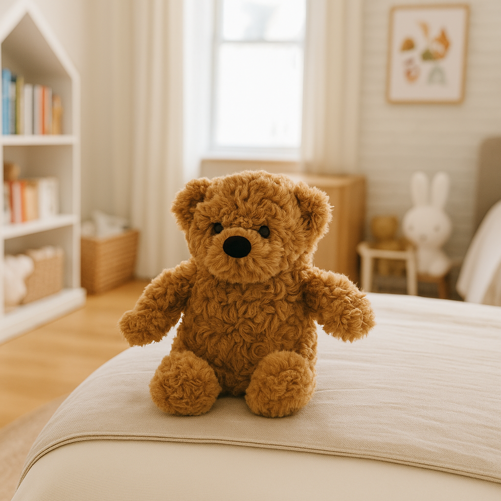 Classic Plush Weighted Teddy Bear - "Archie" - Baby Gift