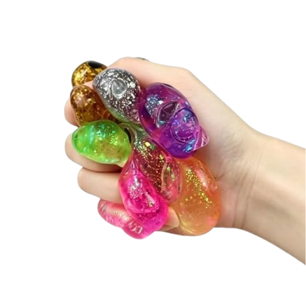 Mini Glittery Halloween Squishies