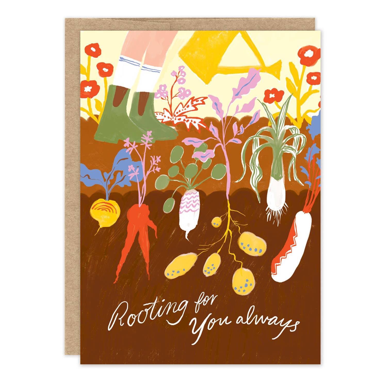 Rooting For You Encouragement Card – Jollifrogs