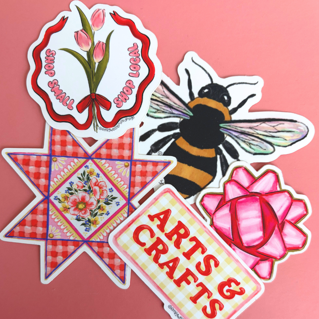 Marigold Quilt Sticker