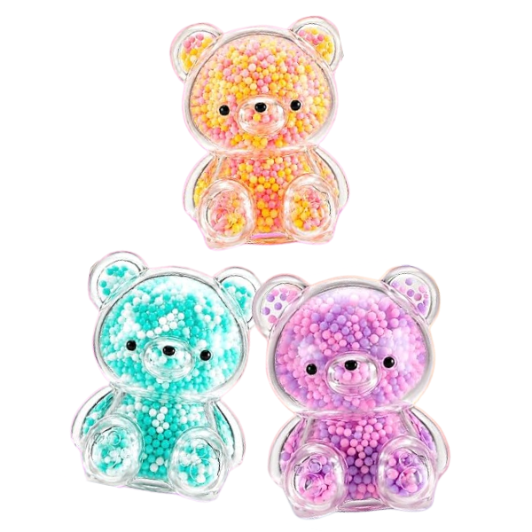 Mini Bead-Filled Bear Squishies