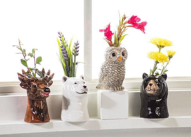 Wildlife Bud Vase