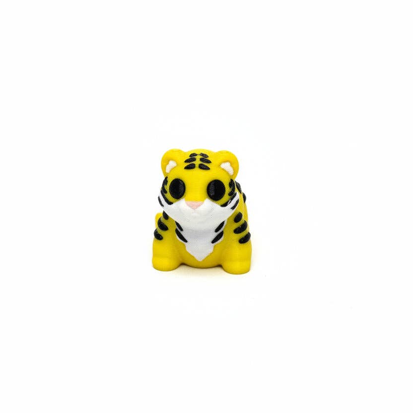 Tiger • Mini 3D Printed Articulated Animal • Flexi Animals • Pocket Pets • Pocket Pals • Desk Pets [2025]