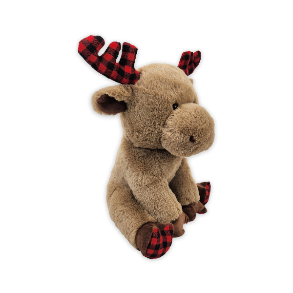 14"H XL Winter Cozies Monty Moose Plushie