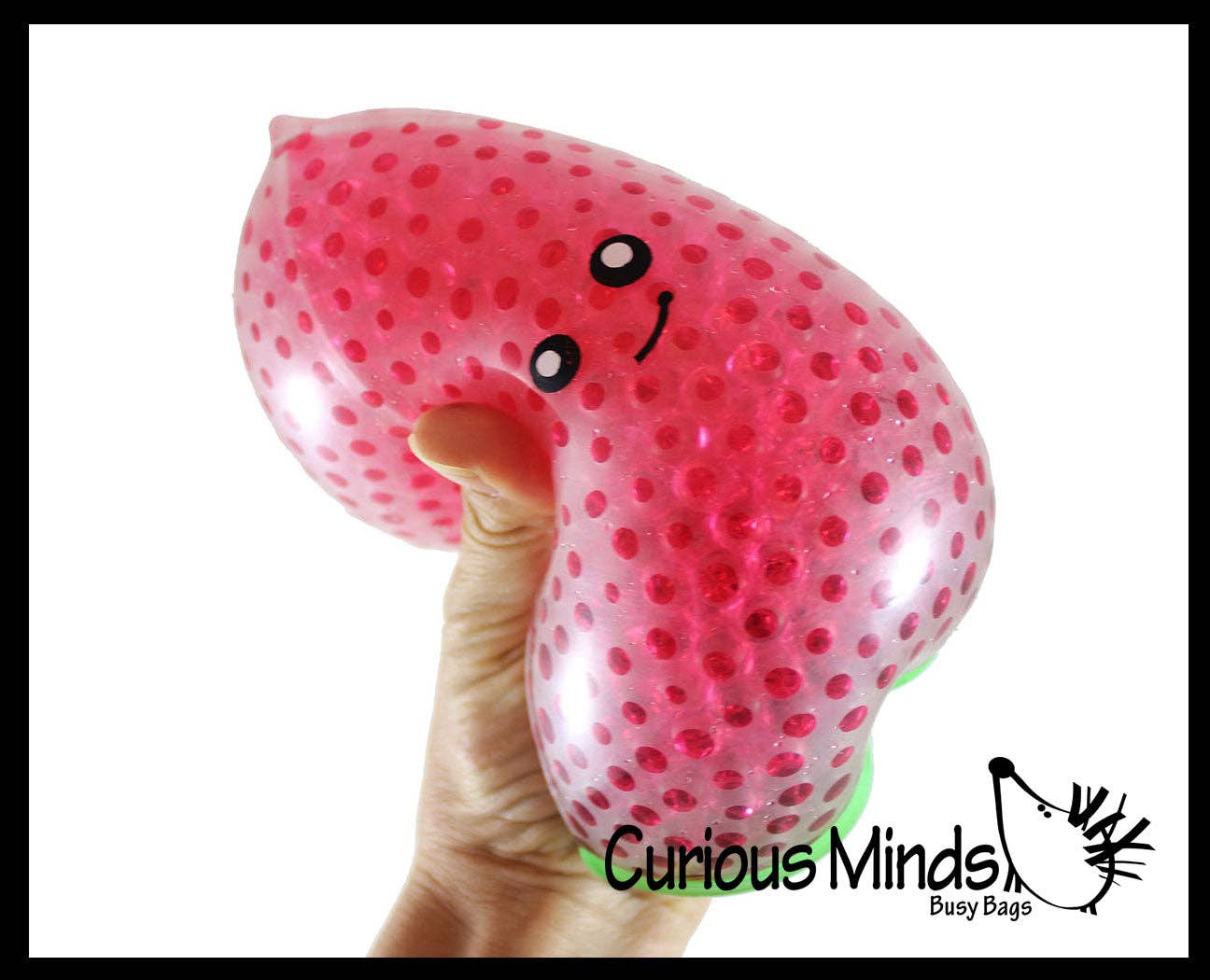 Squishy Jumbo Fruit Water Bead Filled Squeeze Stress Balls