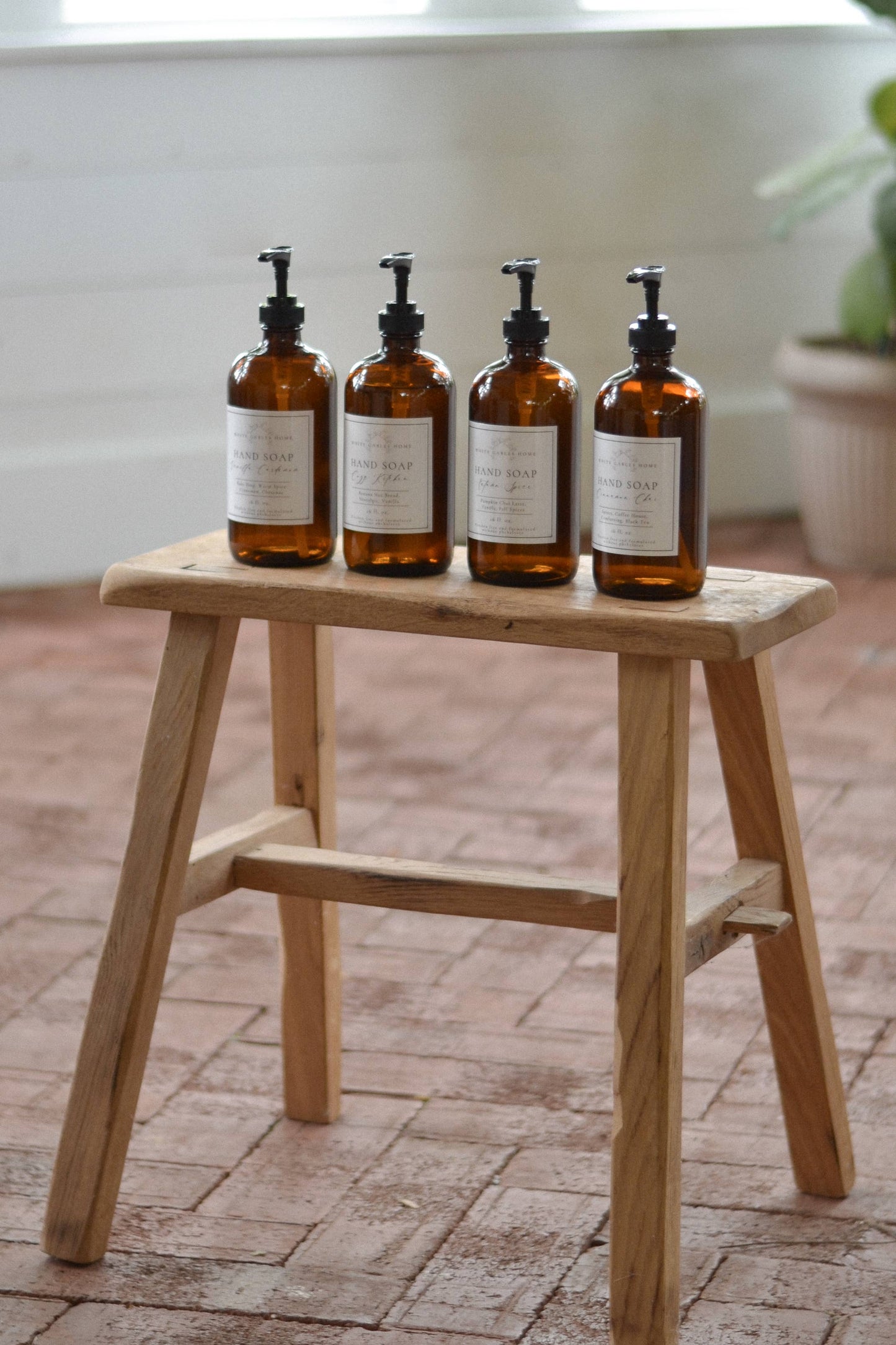 Vanilla Cardamom Hand Soap In Glass Jar | Made In USA