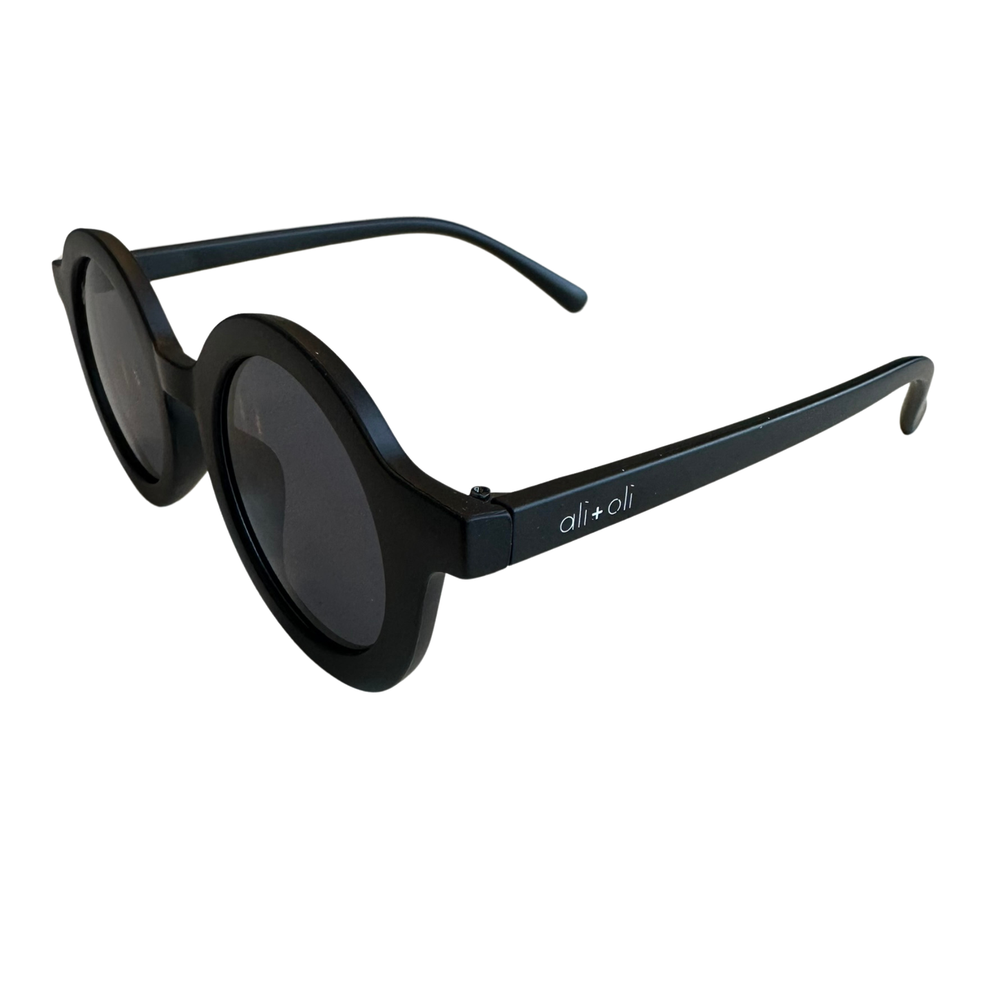 Kids Sunglasses Round (Black)