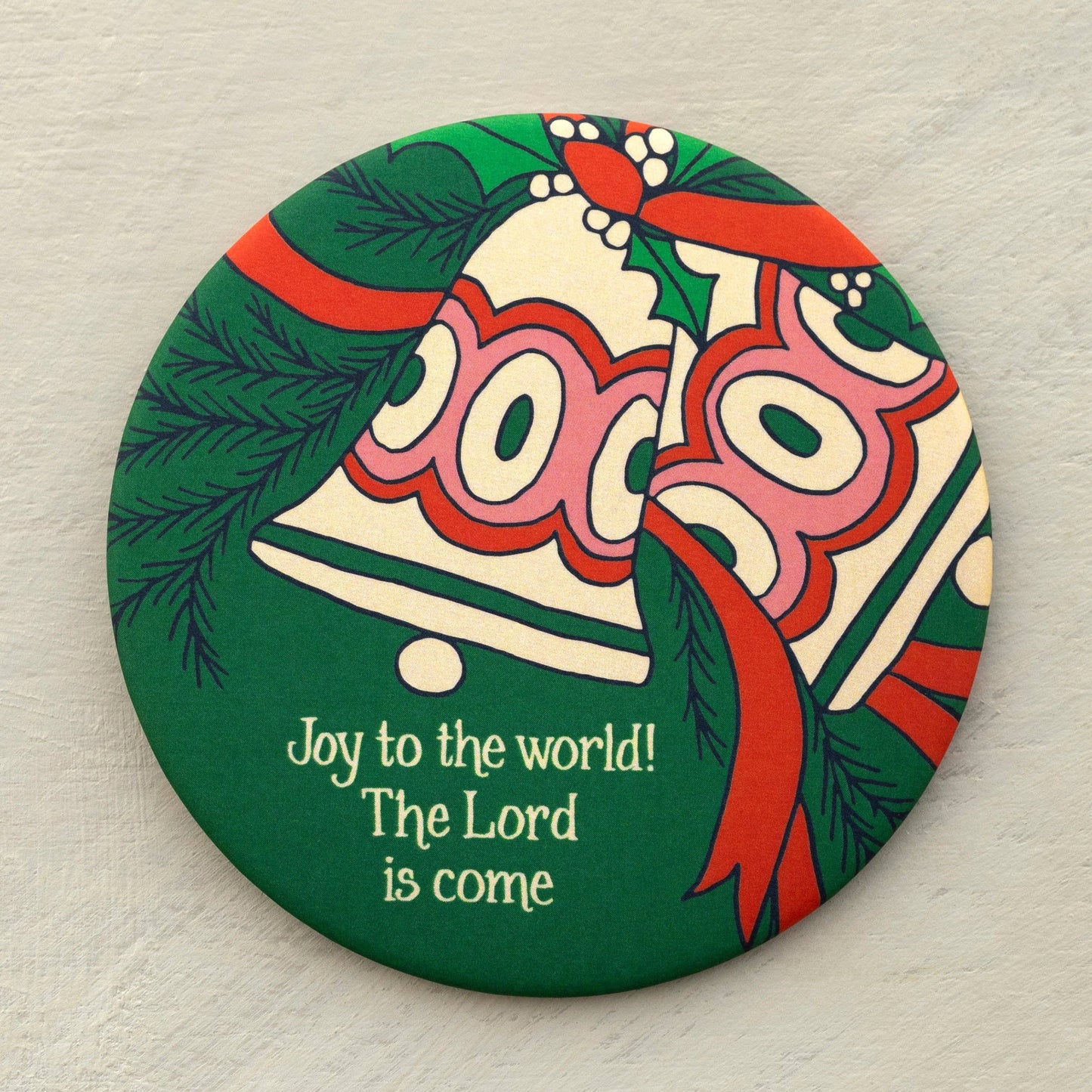Joy to the World Christmas Magnet