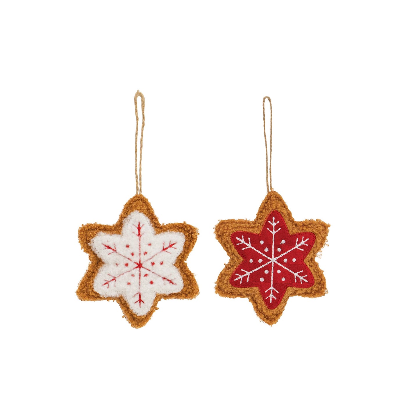Snowflake Gingerbread Ornament