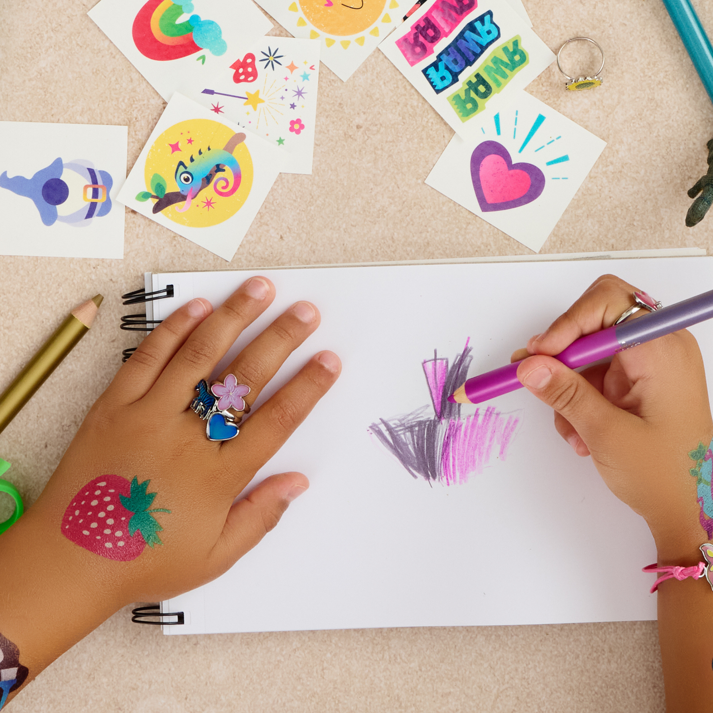 Garden Friends Mood Rings - For Kids and Adults!