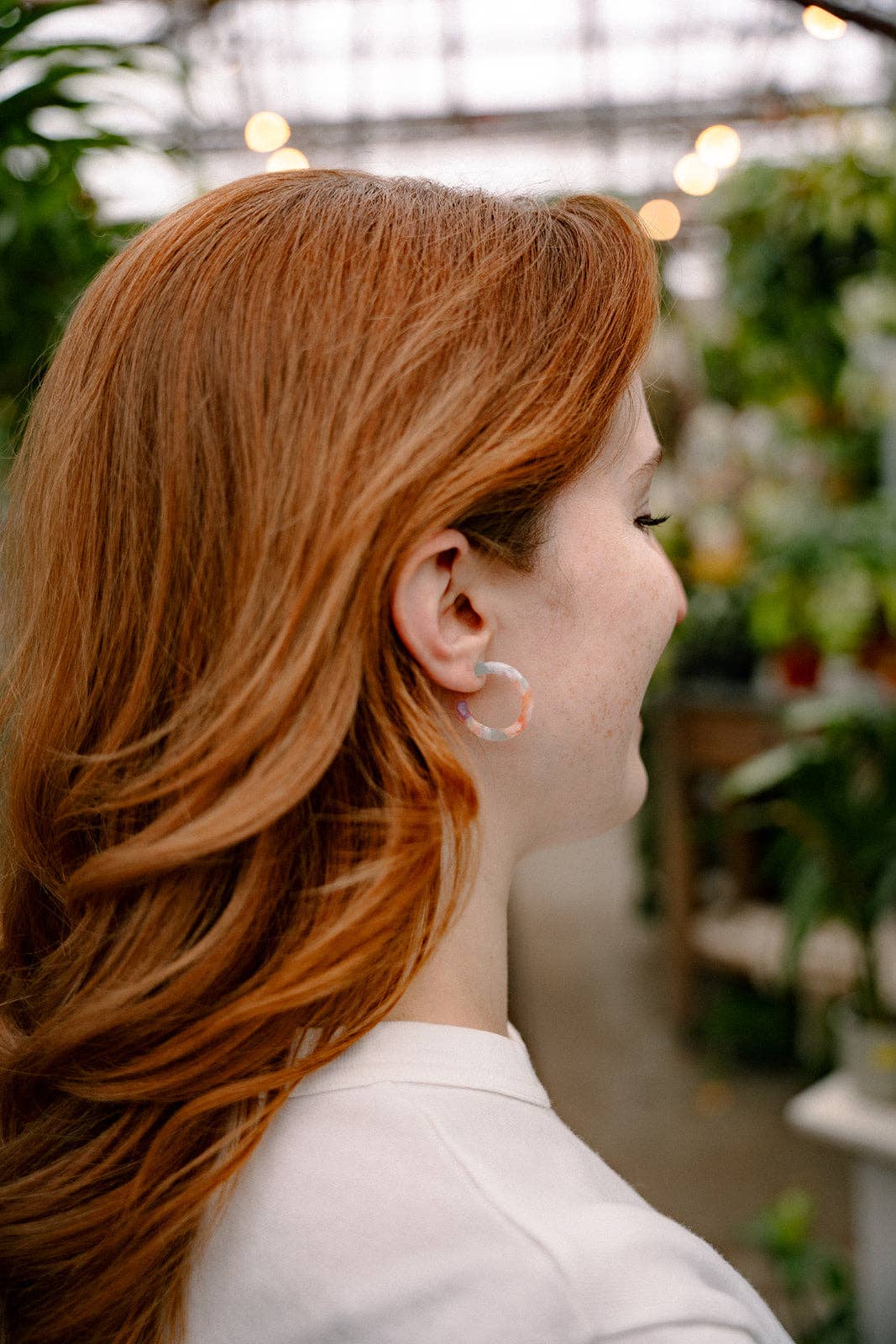 Cam Mini Hoops - Afterglow // Summer Spring Jewelry Earrings