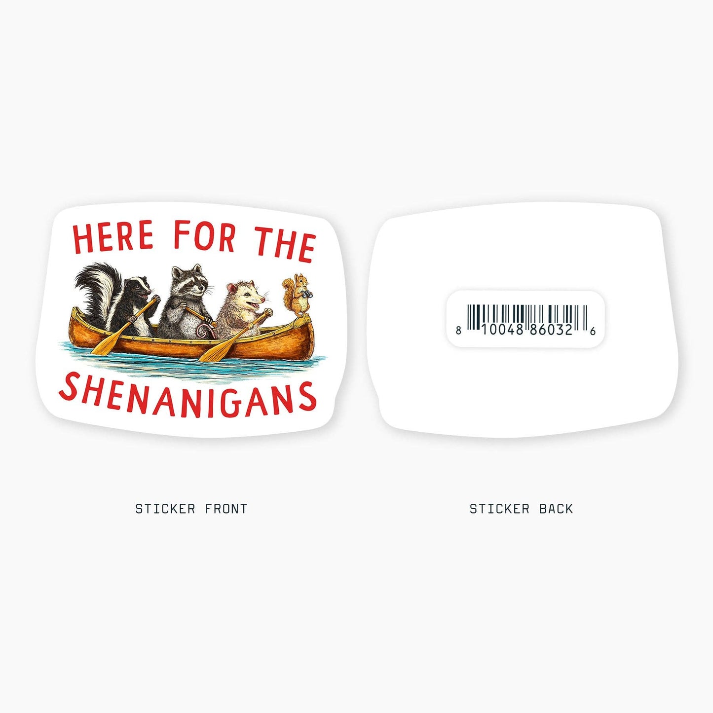 Shenanigans - 3" Art Sticker