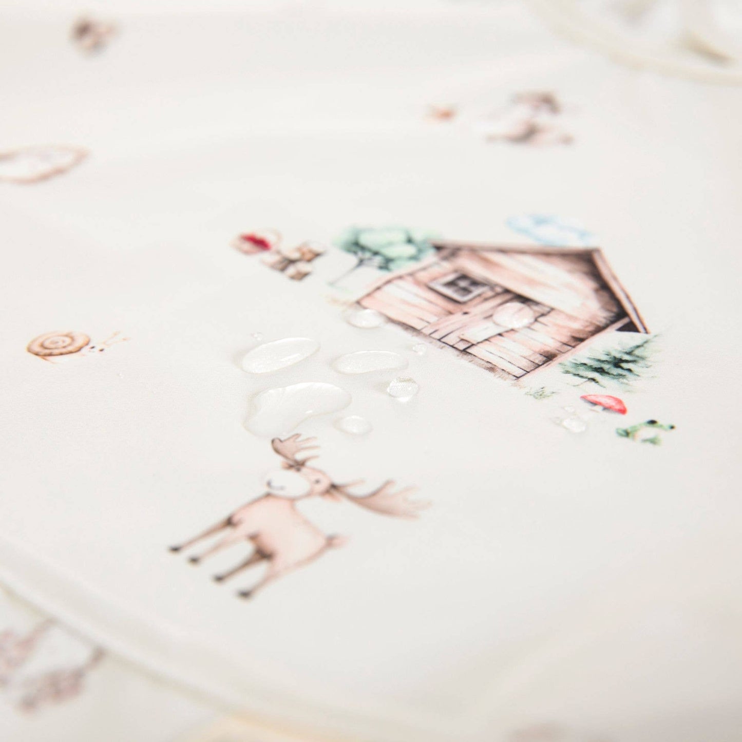 Smock Bib for Baby & Toddler Long Sleeve (Woodlands)