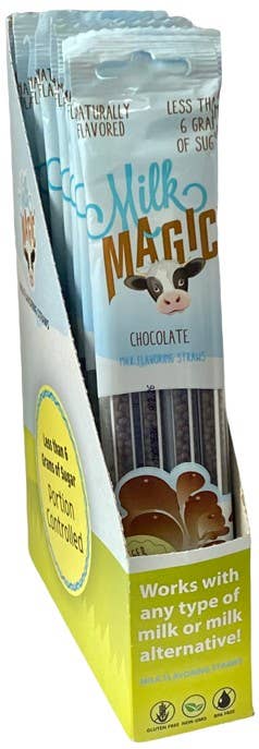 Milk Magic Straws Chocolate, 4pc