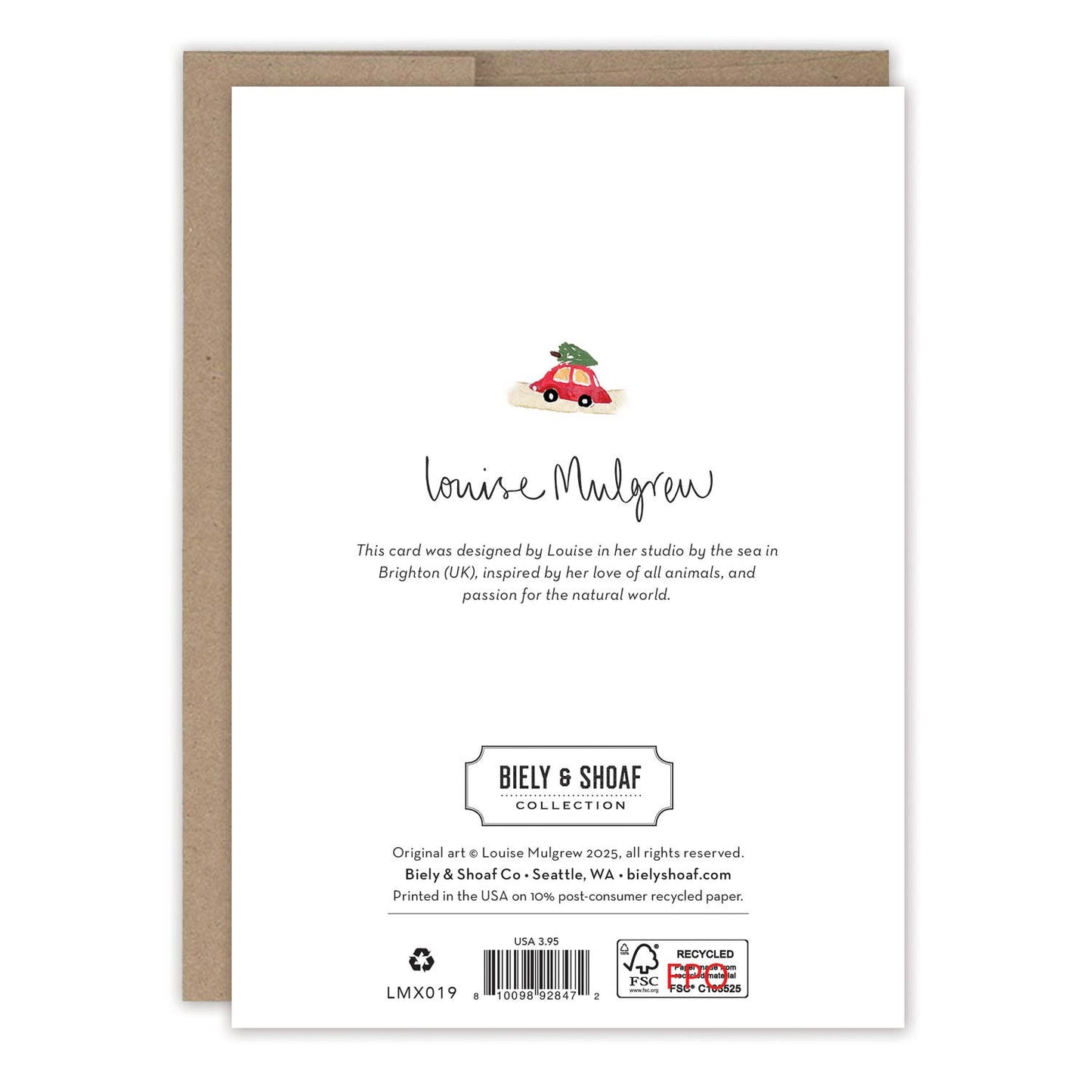 Little Christmas Village Holiday Card