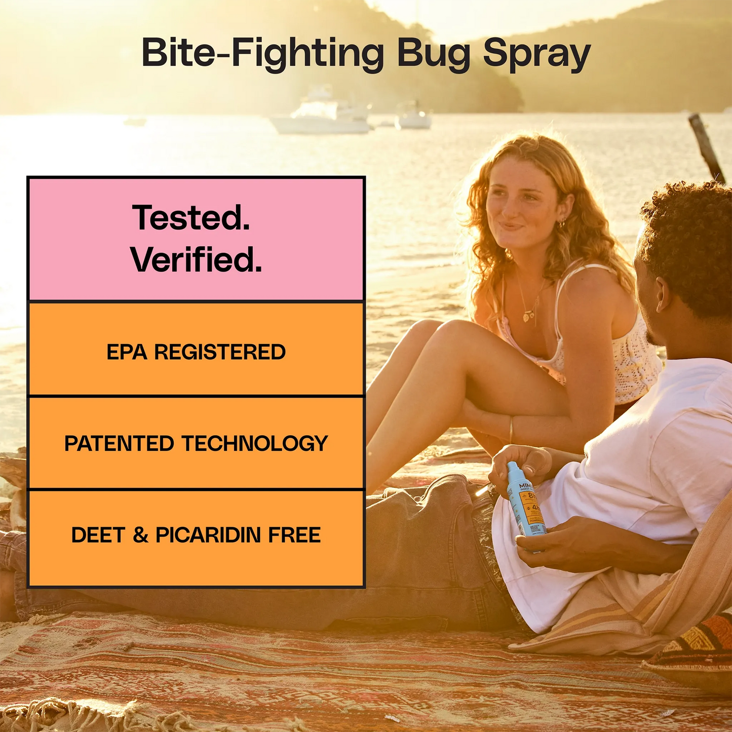 Mosquito & Tick Bug Spray 3.4oz x 12