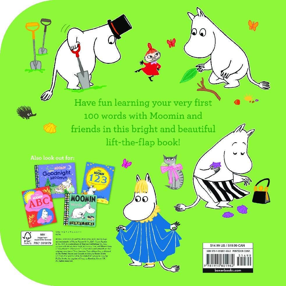 Moomin’s First 100 Words by Tove Jansson