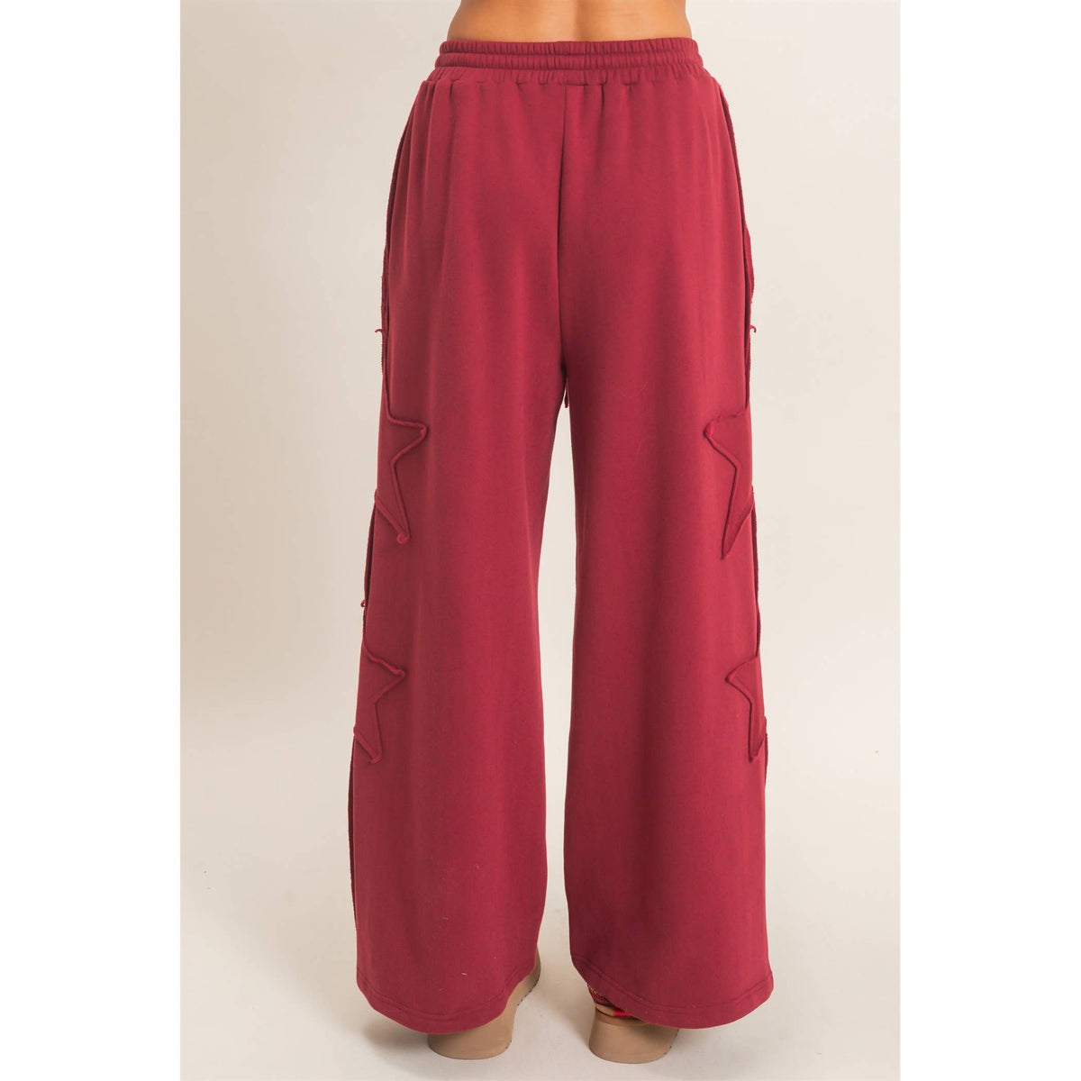 French Terry Star Patch Sweatpants