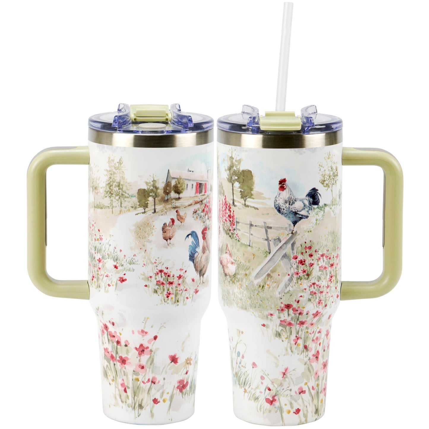 Roosters Travel Mug