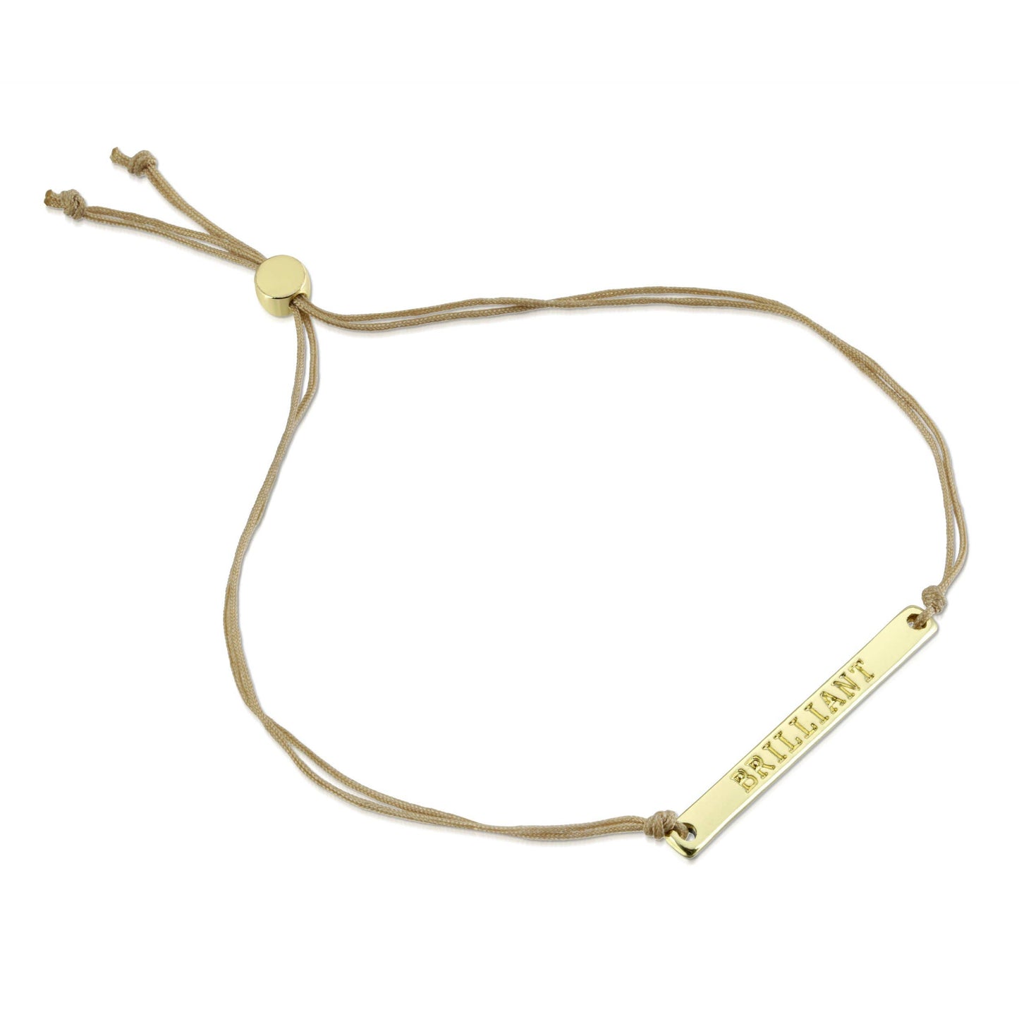 Morse Code Bar Bracelet - BRILLIANT